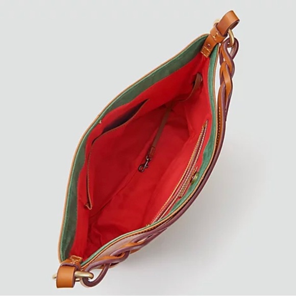 Dooney & Bourke Florentine Leather Twist Sac Shoulder Bag - Picture 3 of 3